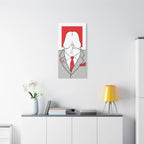 Gay Wall Art: Red Dychead - Ready To Hang Canvas Queer Decor Printify