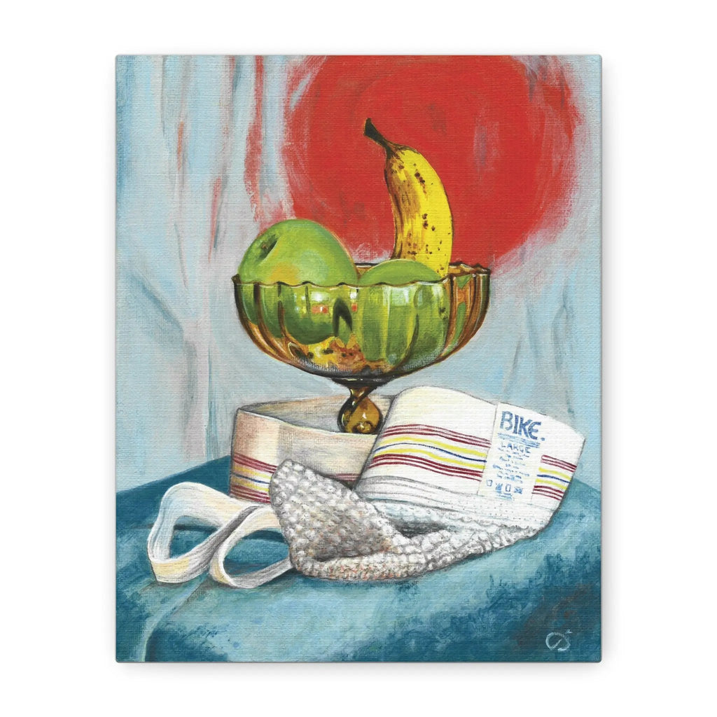 Gay Wall Art Print: Fruit Bowl Jock - Queer LGBTQ Canvas Decor - erostakles