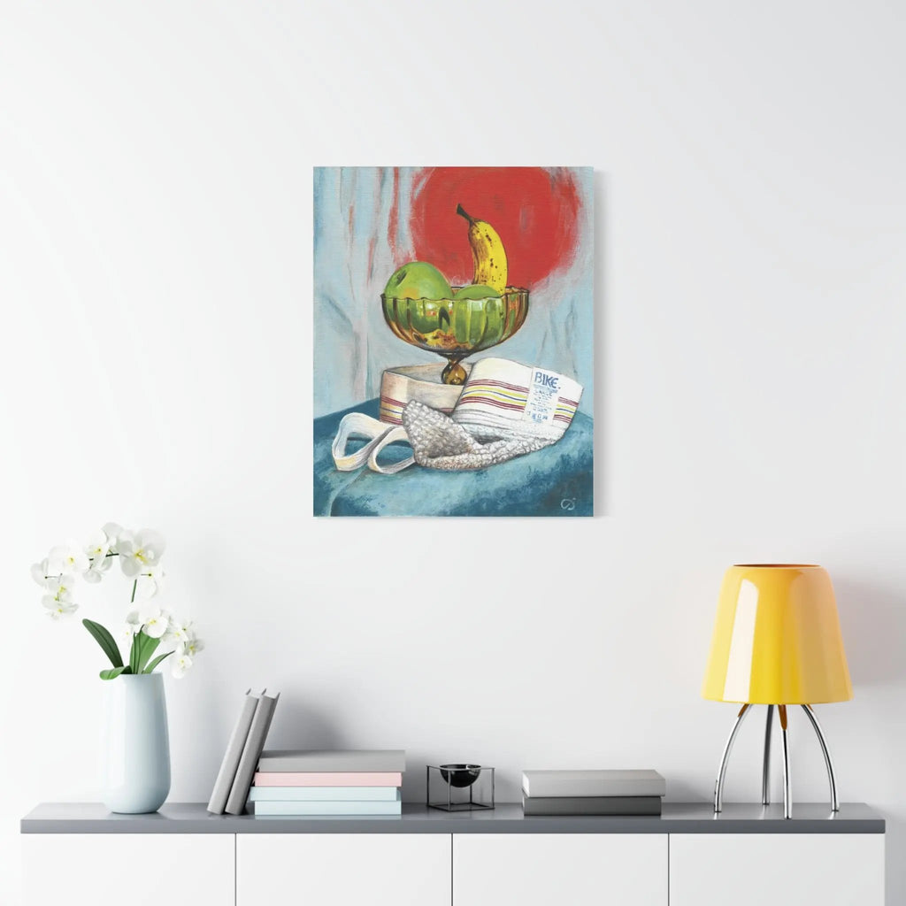 Gay Wall Art Print: Fruit Bowl Jock - Queer LGBTQ Canvas Decor - erostakles