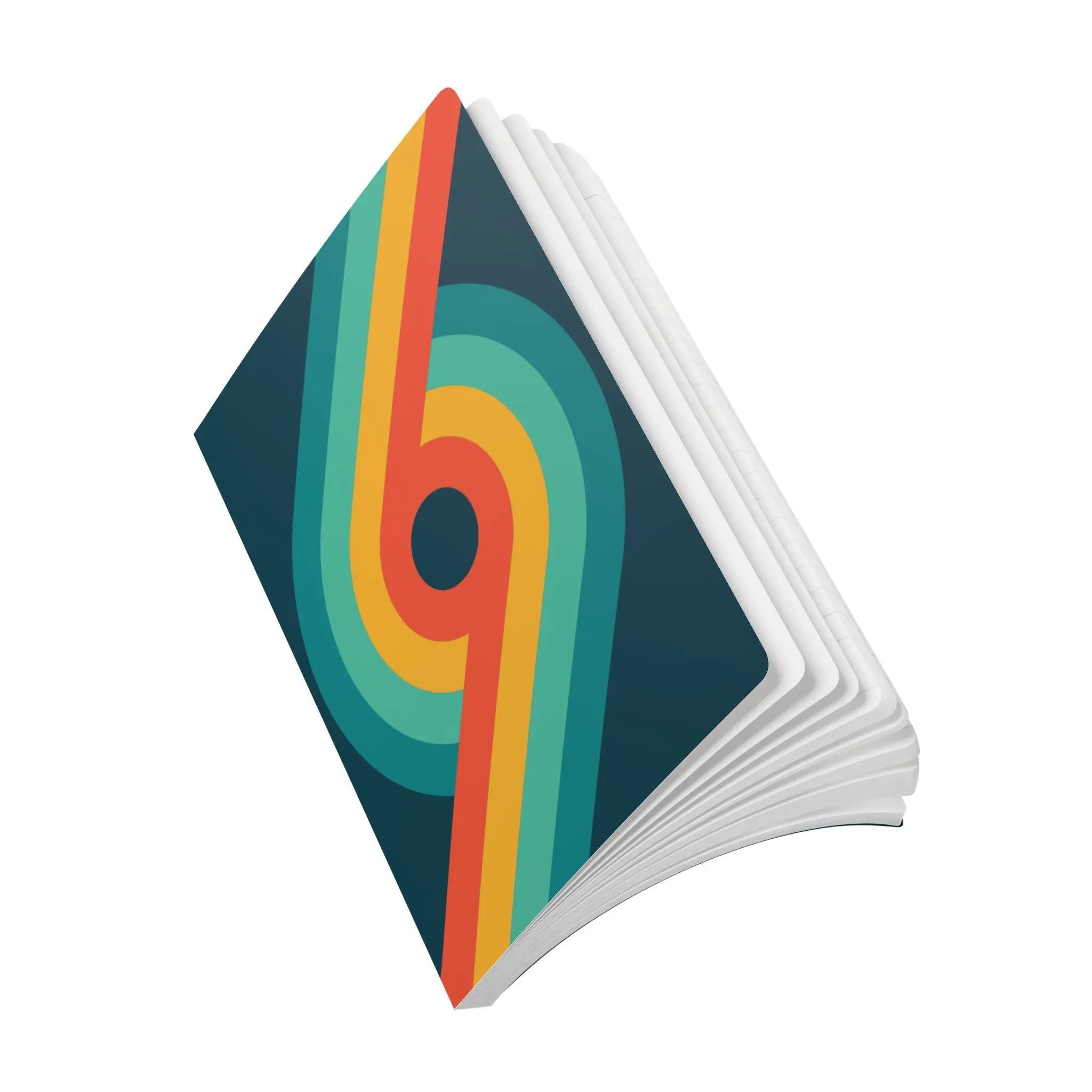 Journal: Gay Retro Rainbow 69 - Unique LGBTQ+ Queer Gift for Him - erostakles