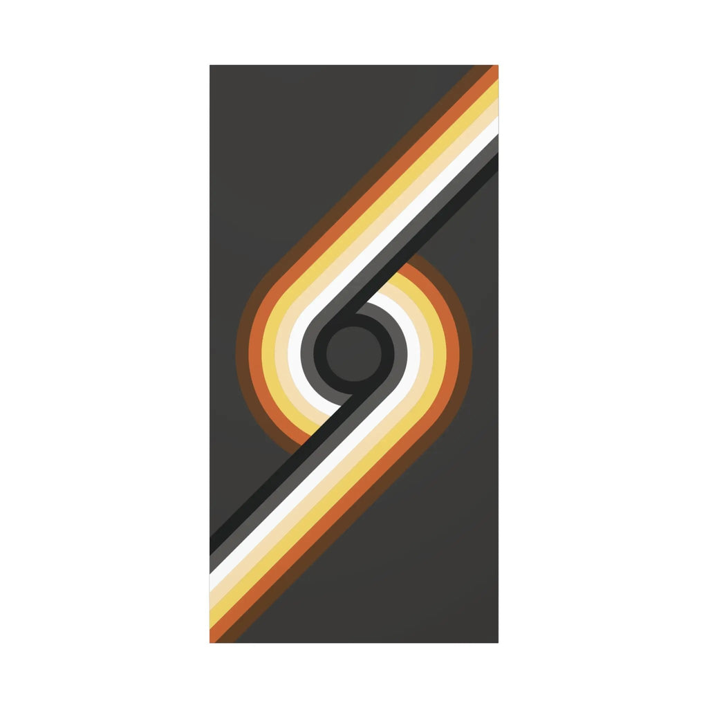 Gay Wall Art: Bear Pride 69 - Queer Contemporary Artwork for Home, Office - erostakles