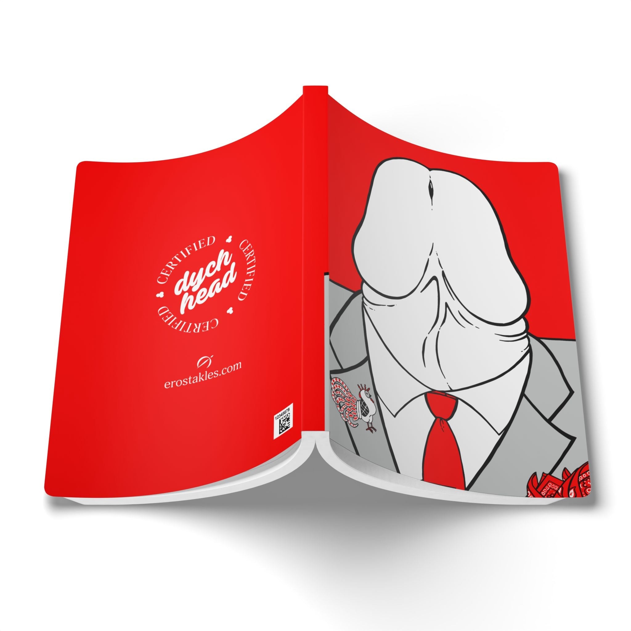 Red Softcover Gay Journal - Unique Queer Gift