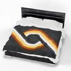 Blanket: Gay Bear Pride 69 - LGBTQ+ Queer Plush Velveteen Cover Printify