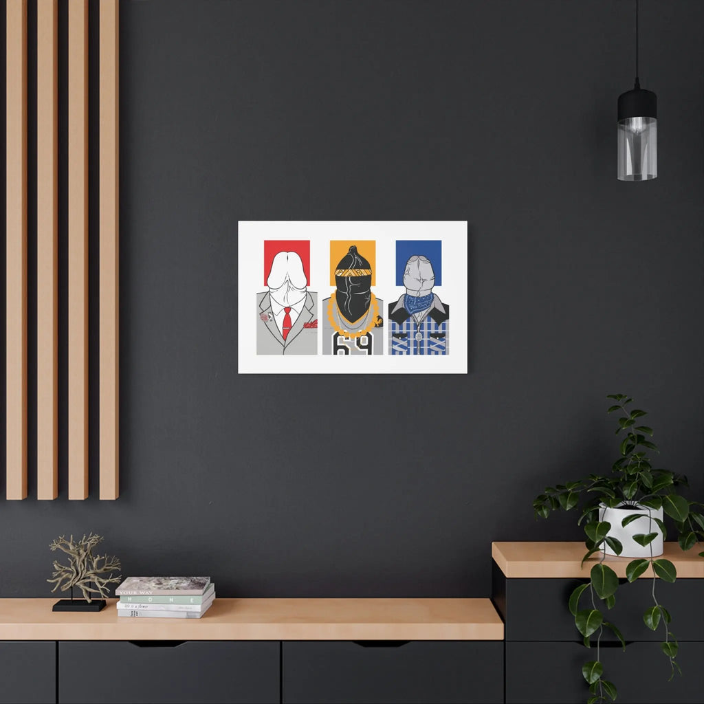 Gay Wall Art Painting - Stretched Canvas, Ready To Hang Printify