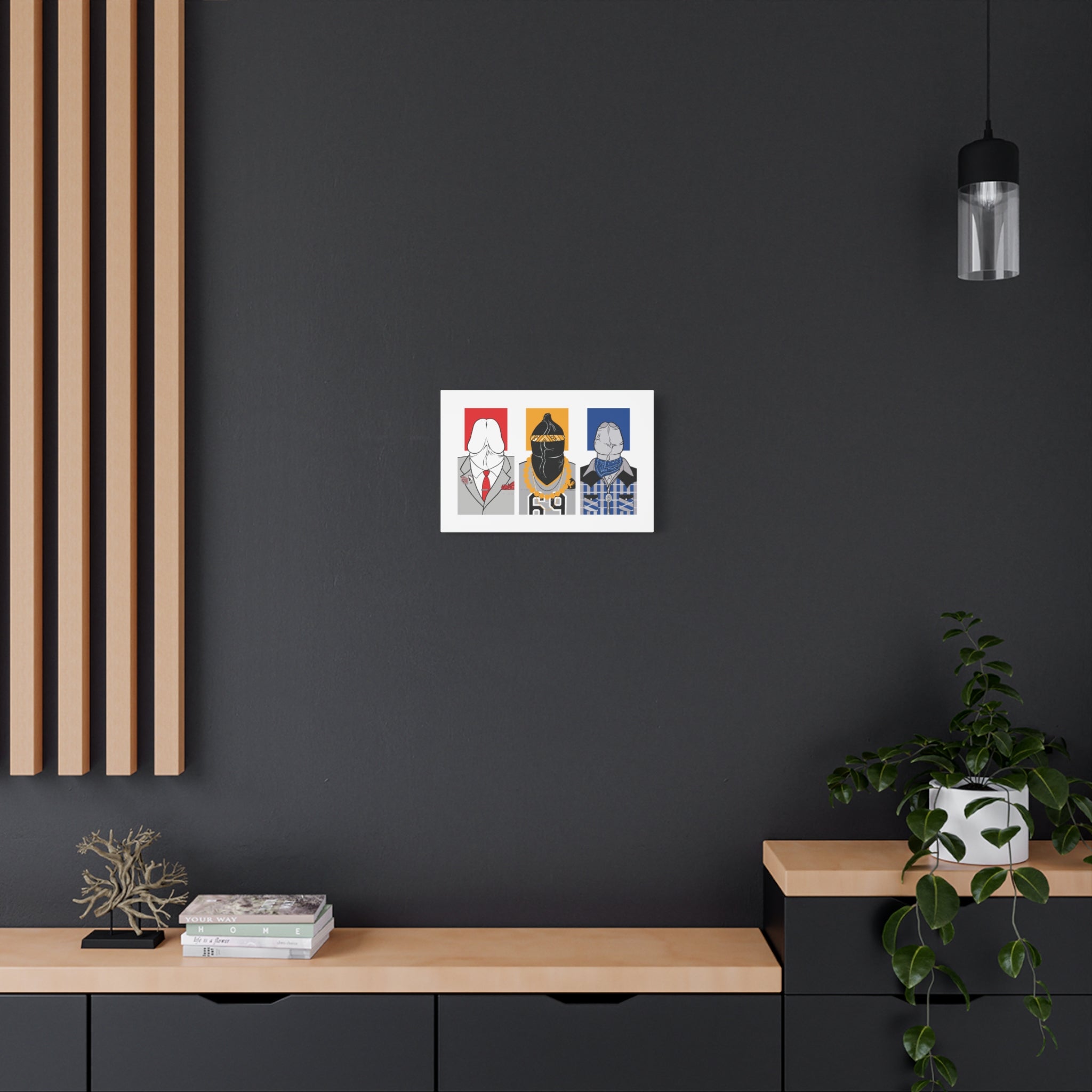 Funny Gay Wall Art - Tripdycheads Stretched Canvas, Ready To Hang