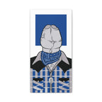 Blue Dychead Gay Canvas Wall Art - Ready To Hang Queer Decor Printify