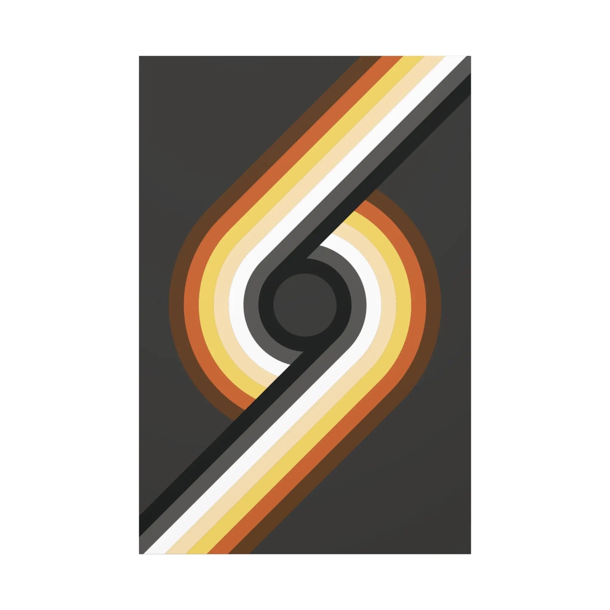 Gay Wall Art: Bear Pride 69 - Queer Contemporary Artwork for Home, Office - erostakles