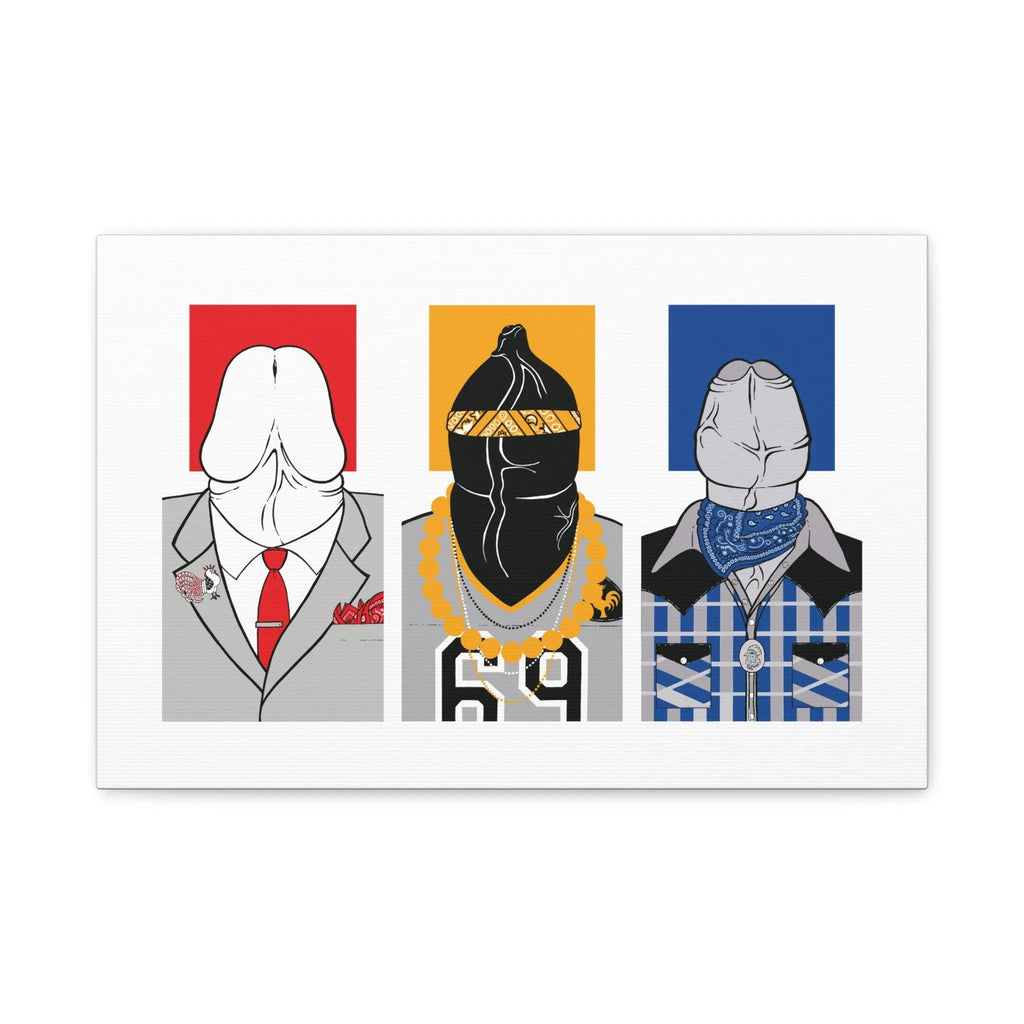 Gay Wall Art Painting - Stretched Canvas, Ready To Hang Printify