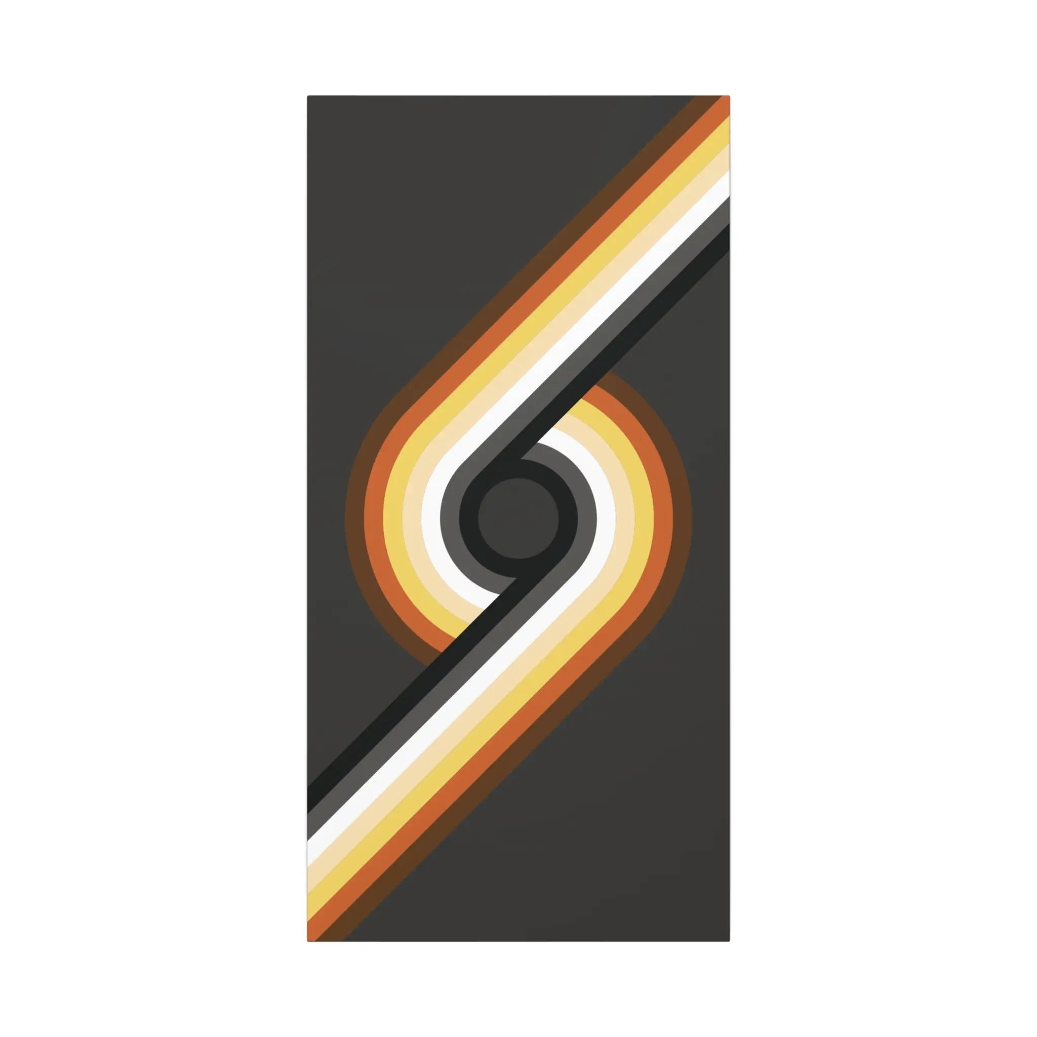 Gay Wall Art: Bear Pride 69 - Queer Contemporary Artwork for Home, Office - erostakles