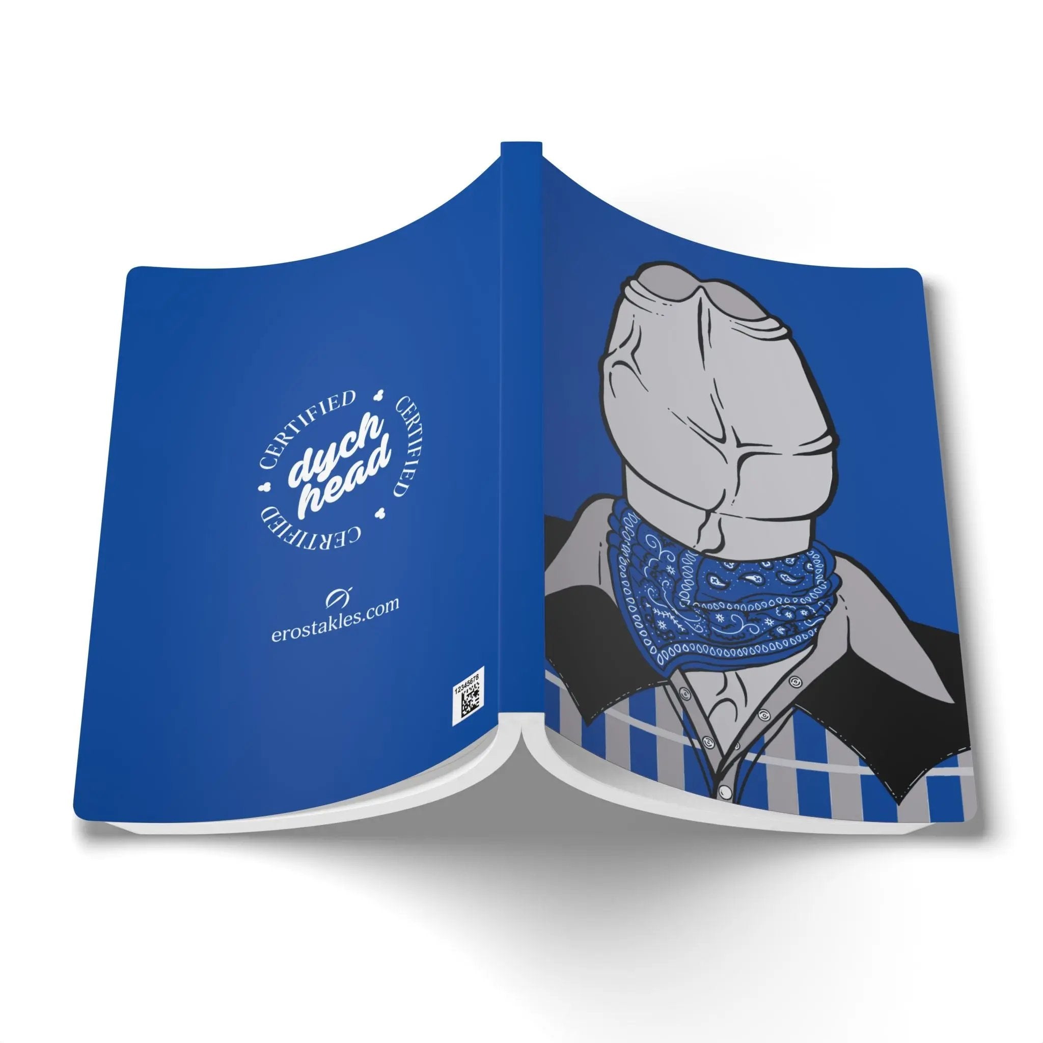 Journal: Softcover, Blue - Unique Queer Gay Pride Gift Printify