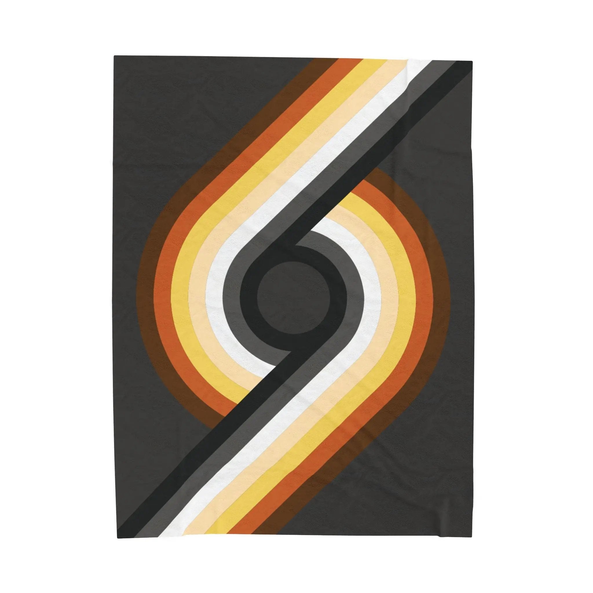 Blanket: Gay Bear Pride 69 - LGBTQ+ Queer Plush Velveteen Cover Printify