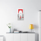 Gay Wall Art: Red Dychead - Ready To Hang Canvas Queer Decor Printify