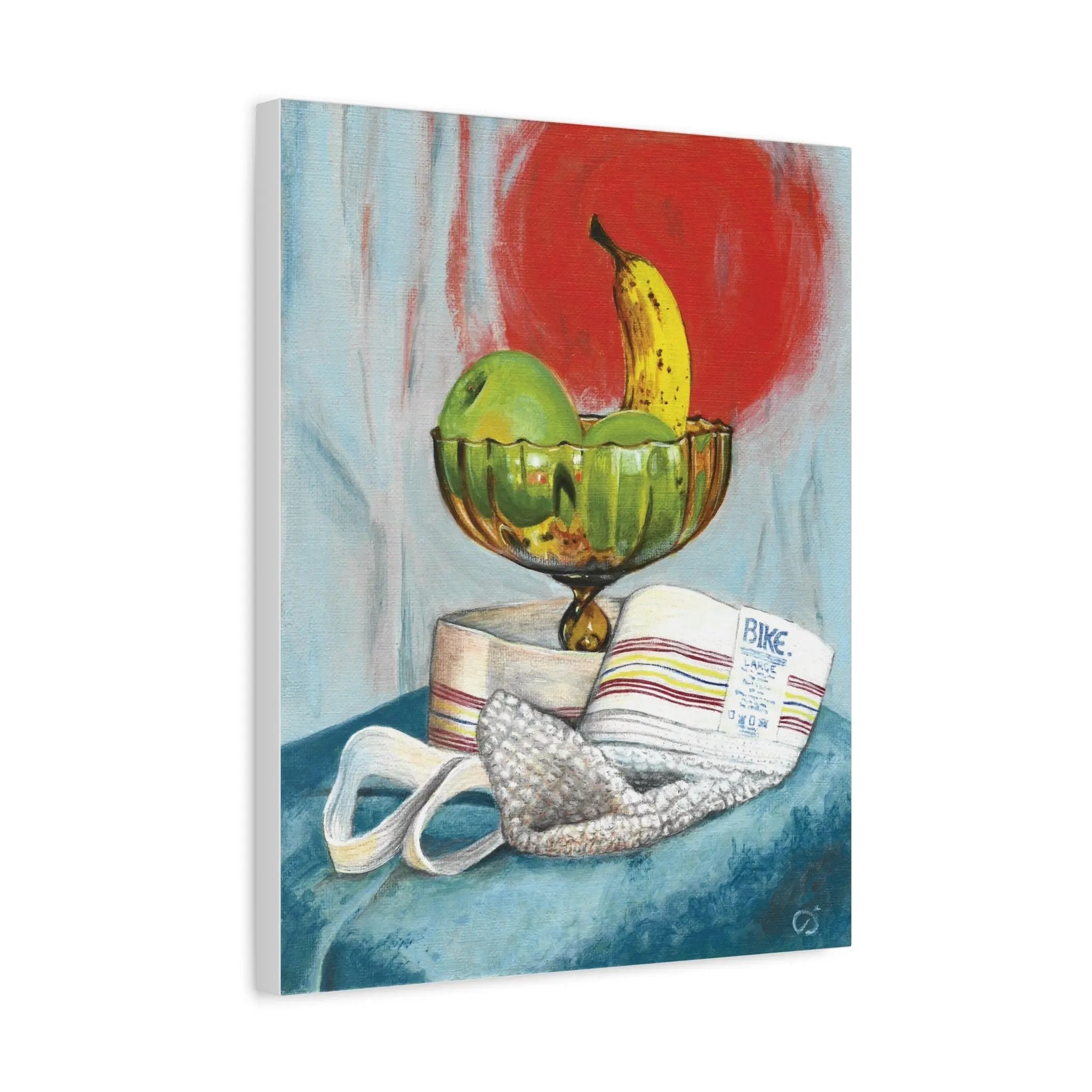 Gay Wall Art Print: Fruit Bowl Jock - Queer LGBTQ Canvas Decor - erostakles
