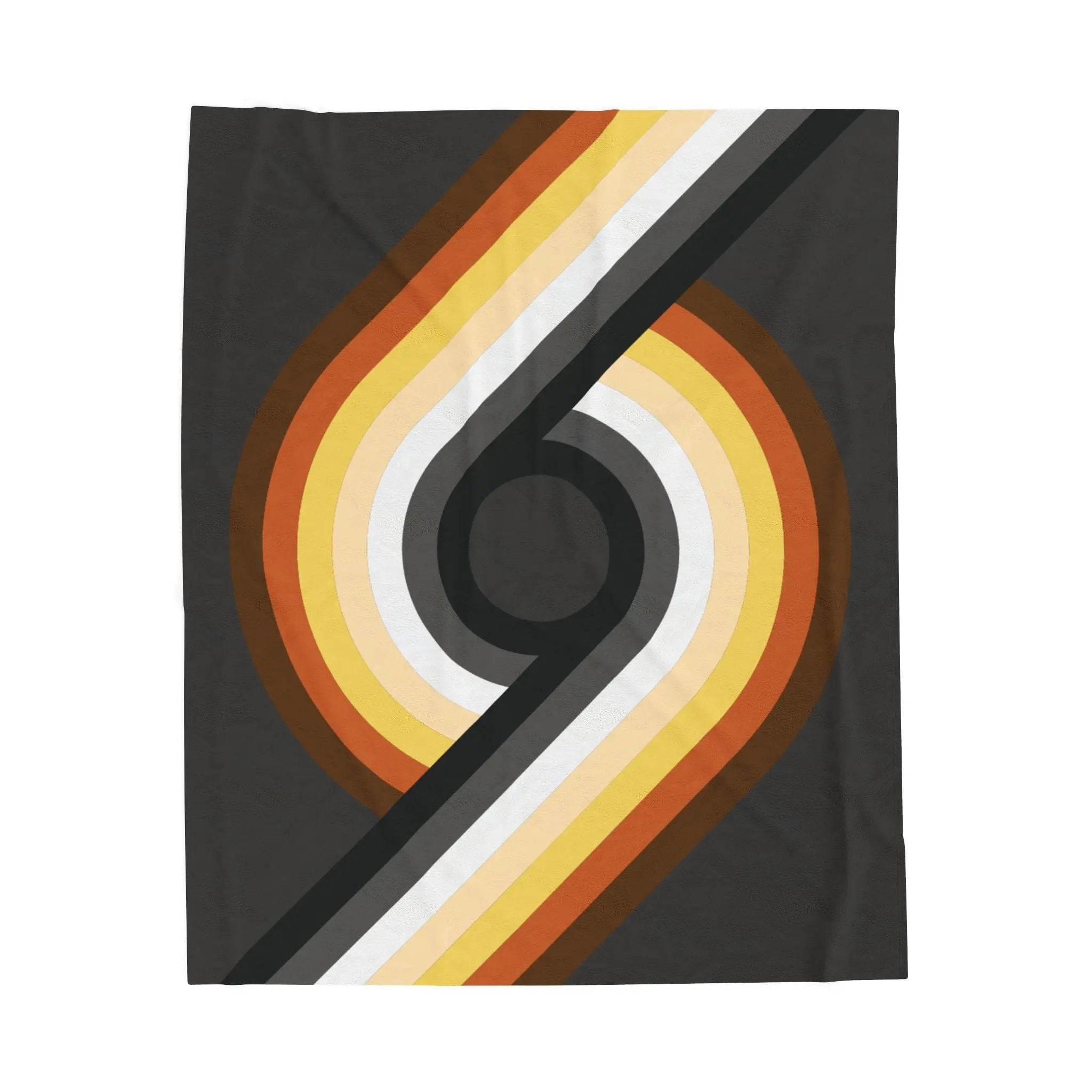 Blanket: Gay Bear Pride 69 - LGBTQ+ Queer Plush Velveteen Cover Printify