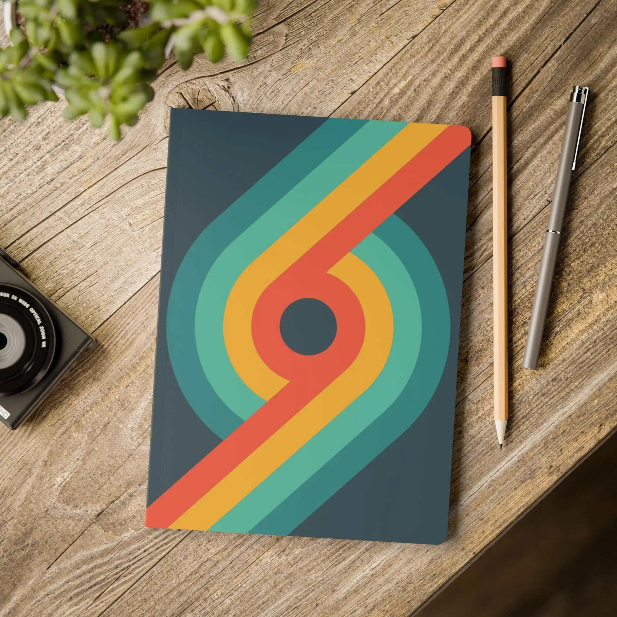 Journal: Gay Retro Rainbow 69 - Unique LGBTQ+ Queer Gift for Him - erostakles