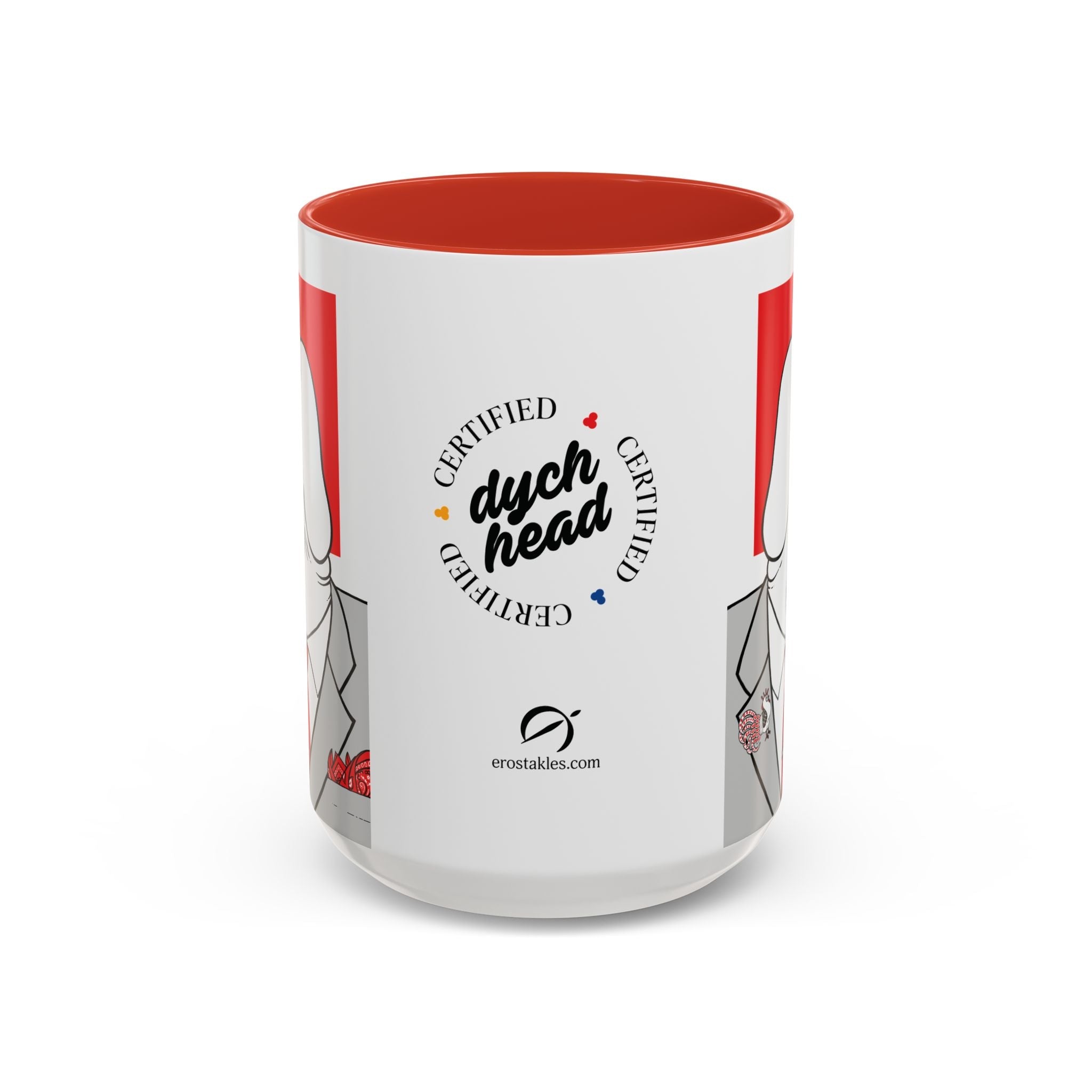 Red Dychead Gay Humor Coffee Mug