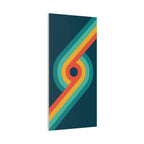 Gay Wall Art: Retro Rainbow 69 - Queer Contemporary for Home, Office Printify