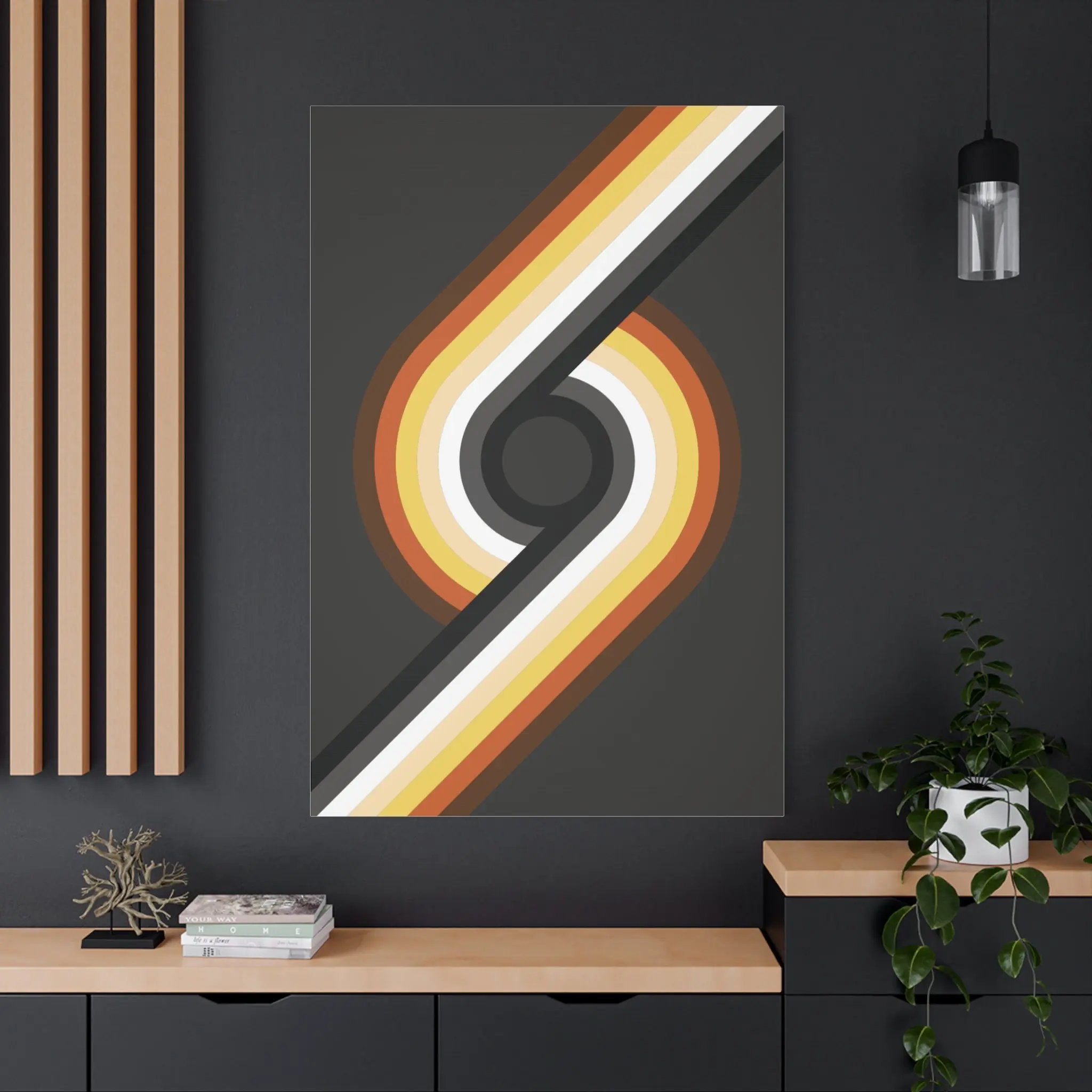 Gay Wall Art: Bear Pride 69 - Queer Contemporary Artwork for Home, Office - erostakles