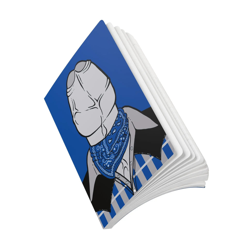 Journal: Softcover, Blue - Unique Queer Gay Pride Gift Printify